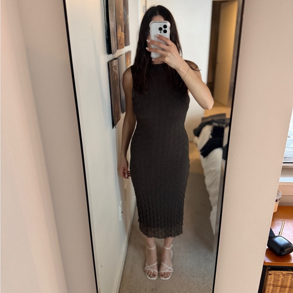 Find Me Now Brown Maxi Dress